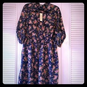 SPEED CONTROL FLORAL DRESS